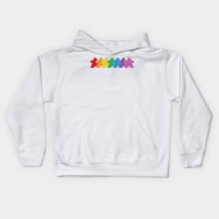 Every Meeple Board Game Pride Kids Hoodie